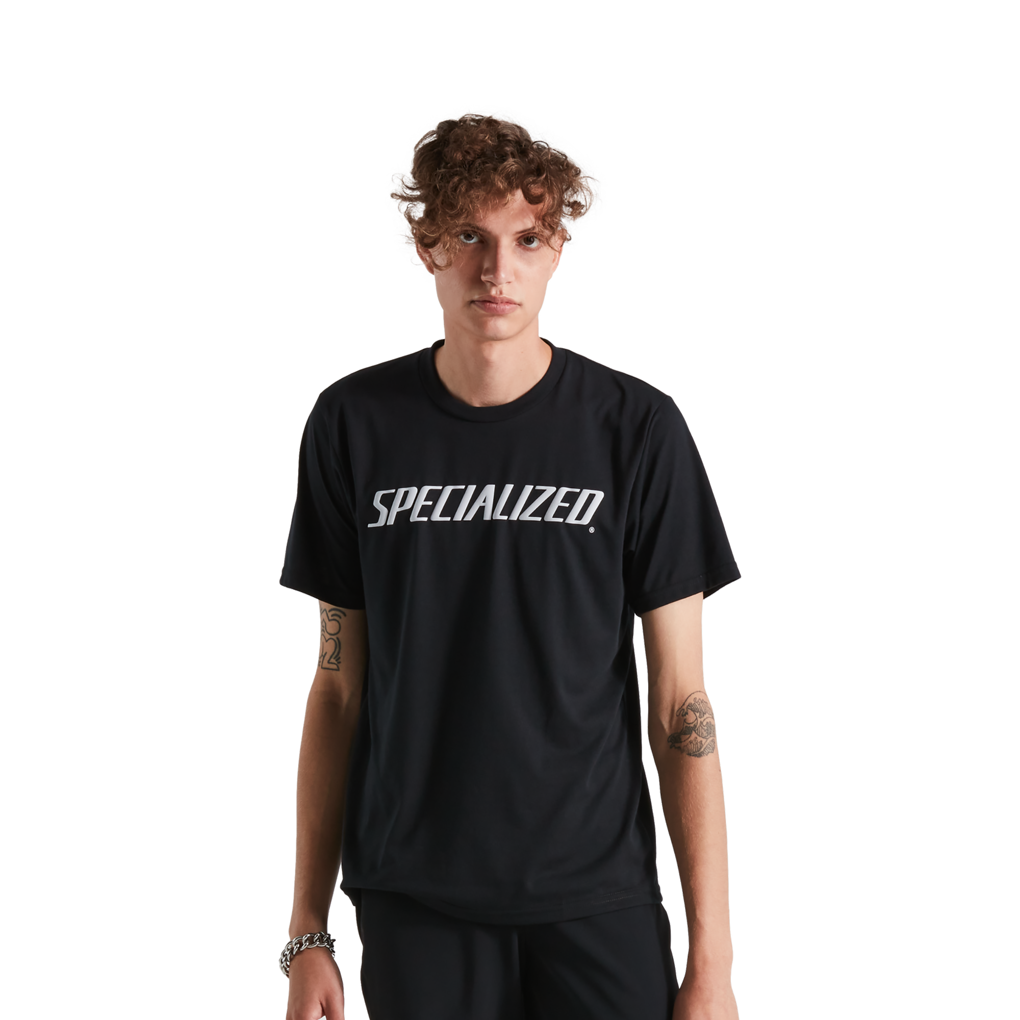 Specialized Men's Wordmark Short Sleeve T-Shirt - Black
