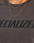 Specialized Women's Wordmark Short Sleeve T-Shirt - Charcoal