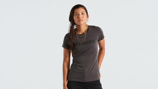 Specialized Women's Wordmark Short Sleeve T-Shirt - Charcoal