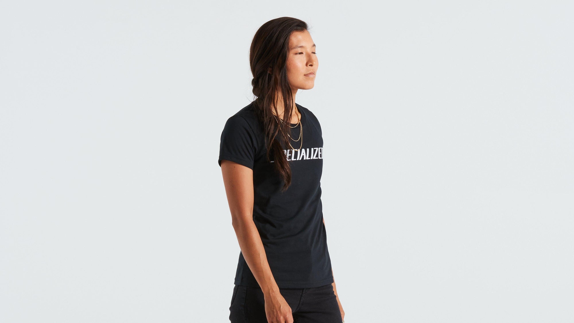 Specialized Women's Wordmark Short Sleeve T-Shirt - Black