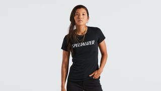 Specialized Women's Wordmark Short Sleeve T-Shirt - Black