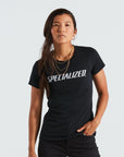 Specialized Women's Wordmark Short Sleeve T-Shirt - Black