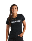Specialized Women's Wordmark Short Sleeve T-Shirt - Black