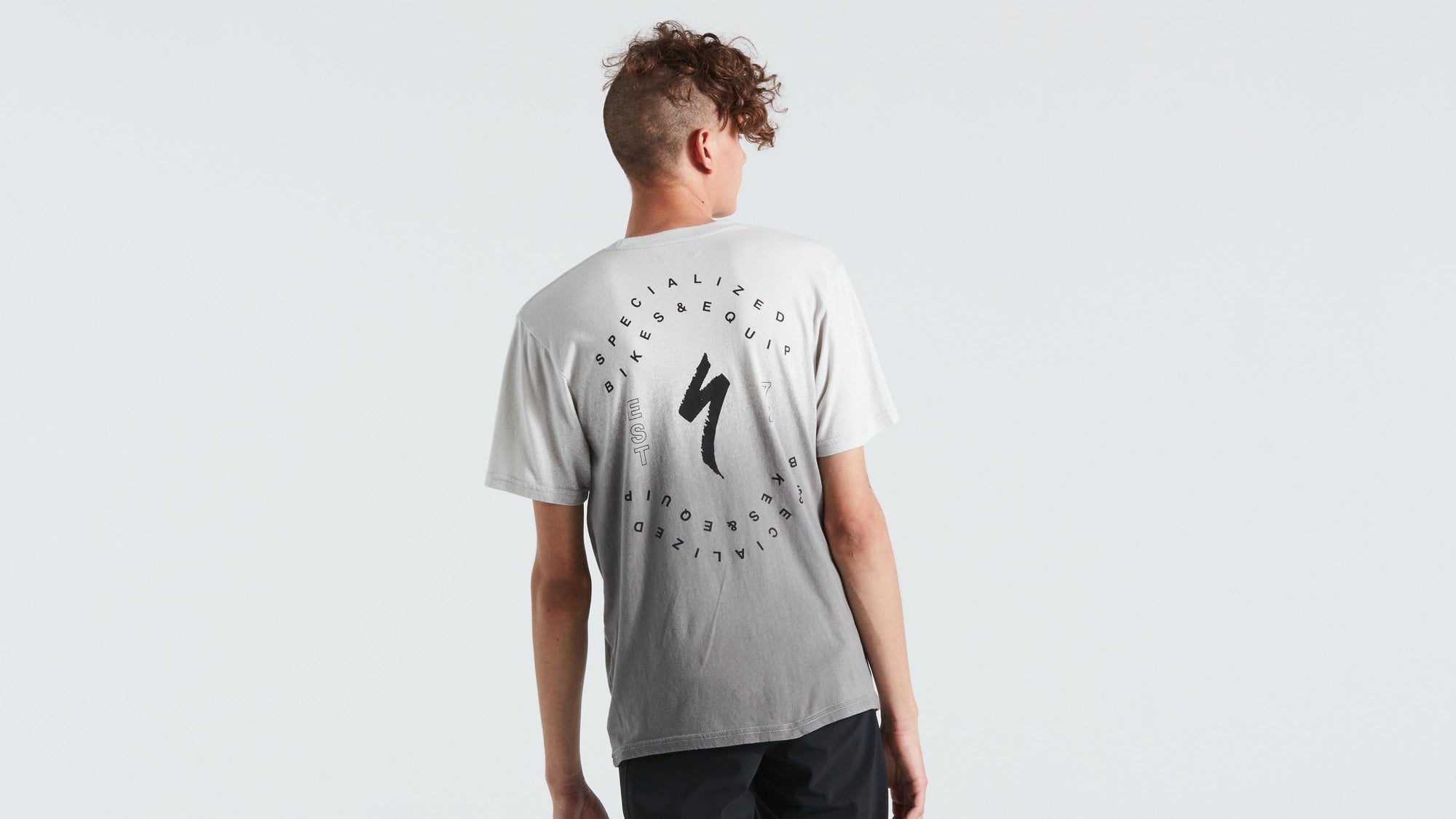 Specialized Grind Short Sleeve T-Shirt - Dove Grey Spray