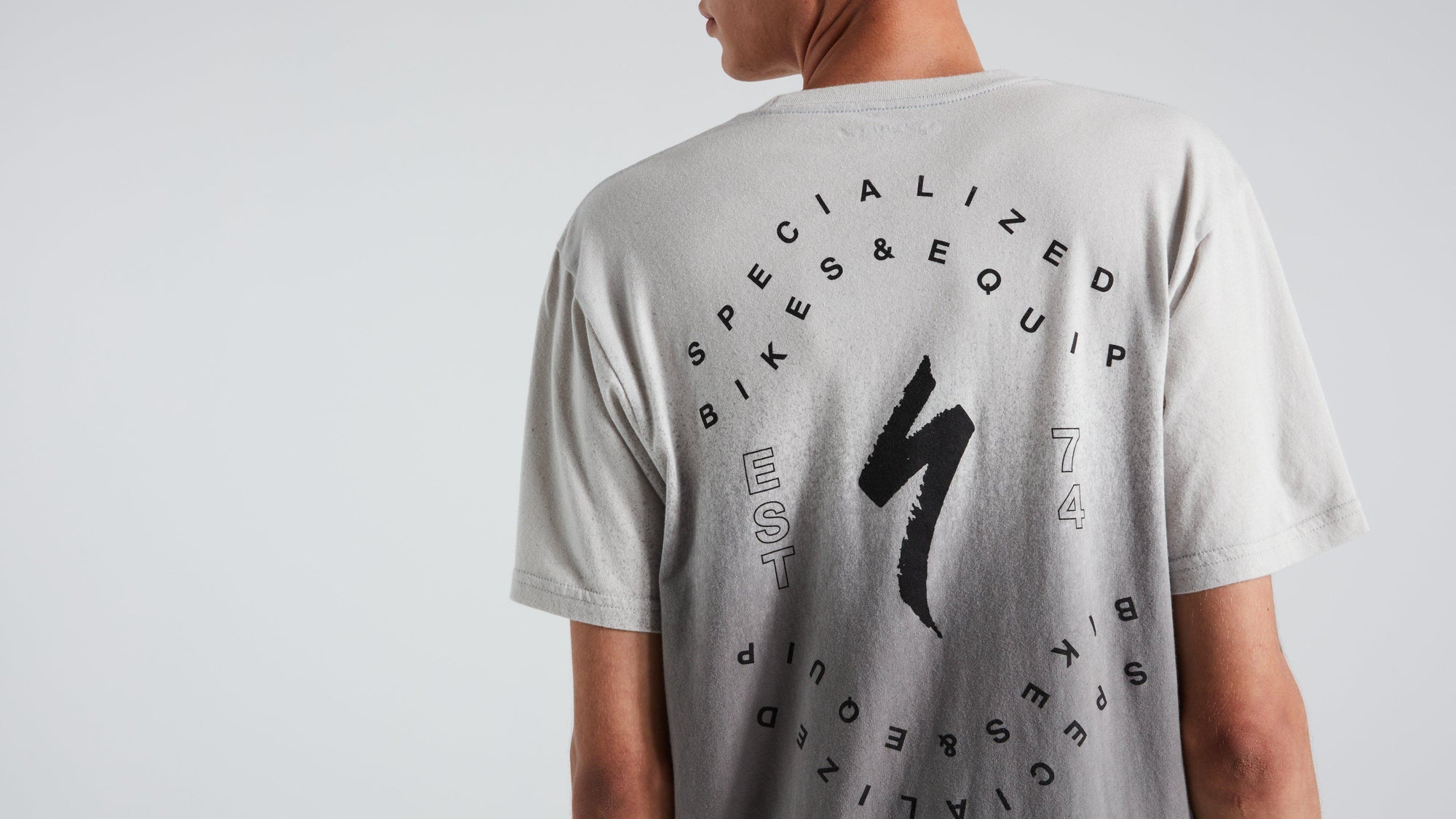 Specialized Grind Short Sleeve T-Shirt - Dove Grey Spray