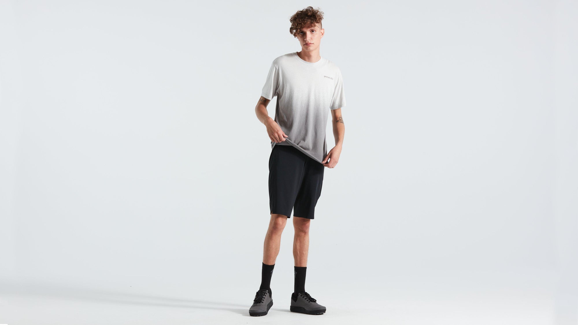 Specialized Grind Short Sleeve T-Shirt - Dove Grey Spray