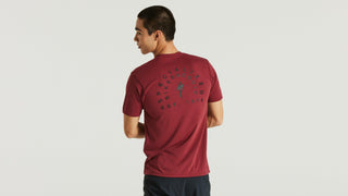 Specialized Stoke Short Sleeve T-Shirt - Maroon