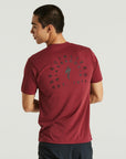 Specialized Stoke Short Sleeve T-Shirt - Maroon