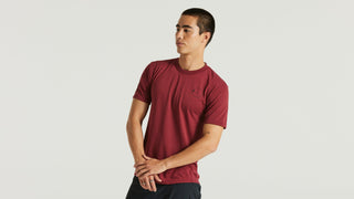 Specialized Stoke Short Sleeve T-Shirt - Maroon