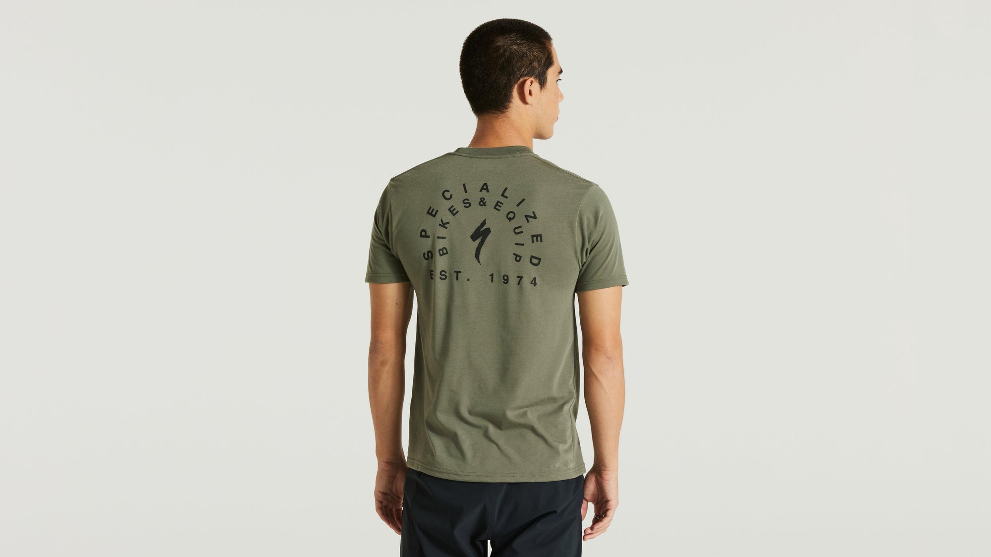 Specialized Stoke Short Sleeve T-Shirt - Oak Green