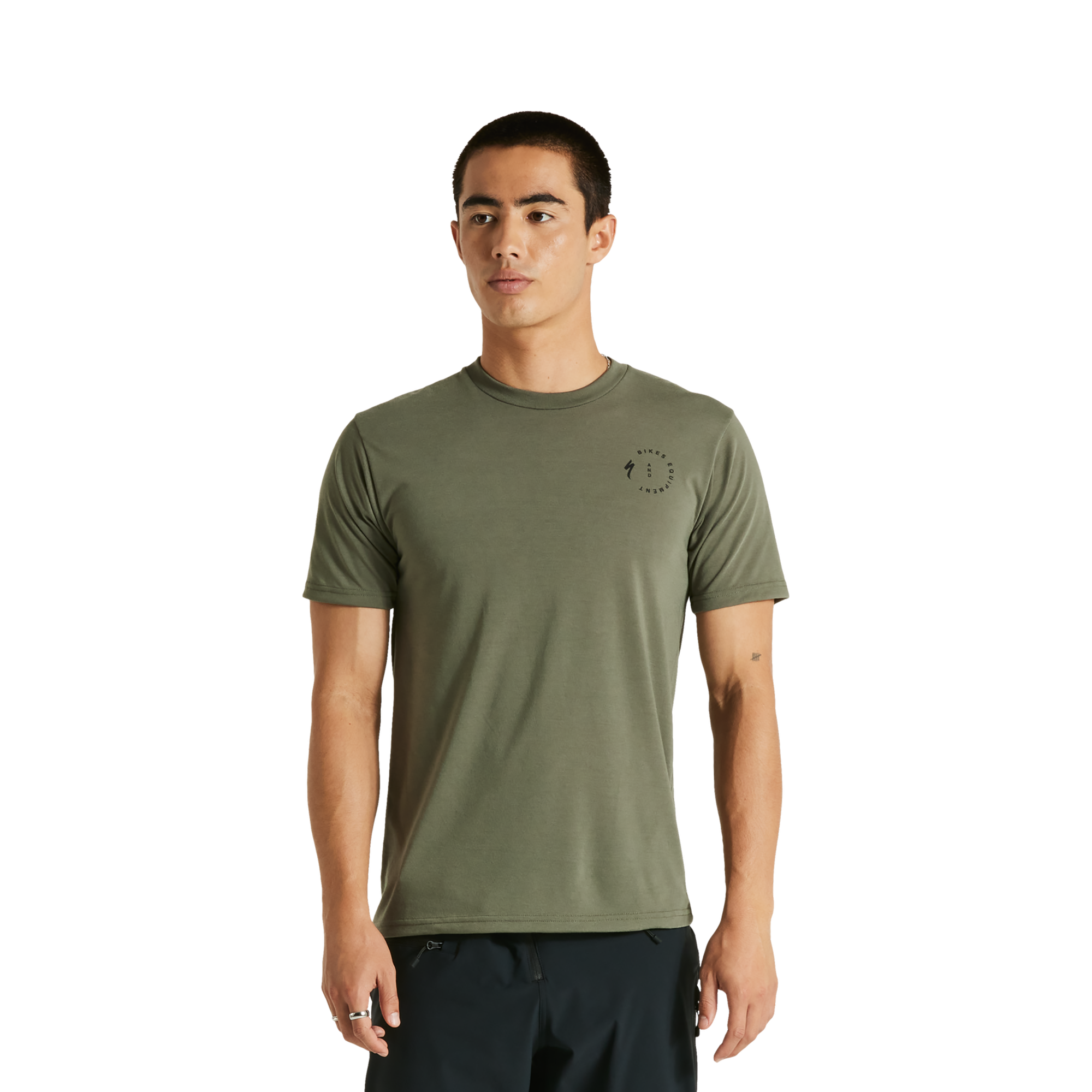 Specialized Stoke Short Sleeve T-Shirt - Oak Green