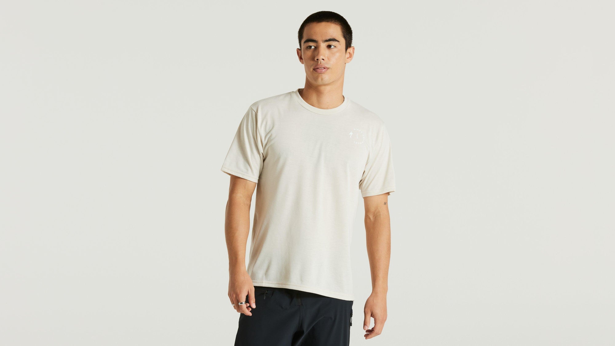 Specialized Stoke Short Sleeve T-Shirt - White Mountains