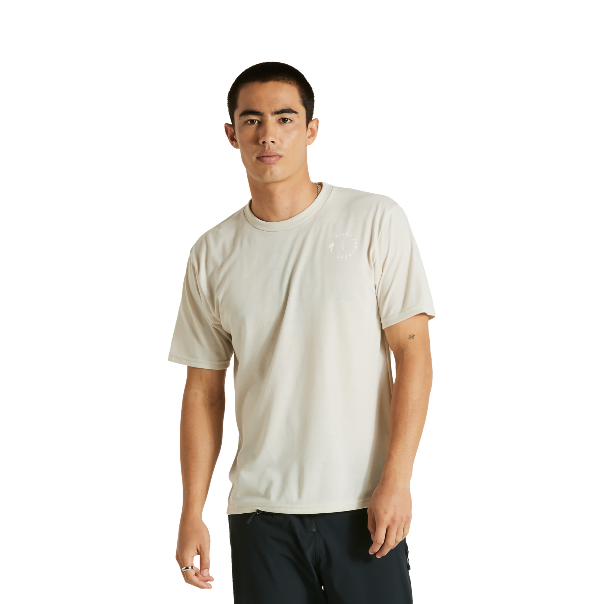 Specialized Stoke Short Sleeve T-Shirt - White Mountains