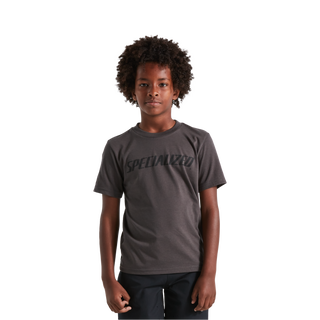 Specialized Youth Wordmark Short Sleeve T-Shirt - Charcoal