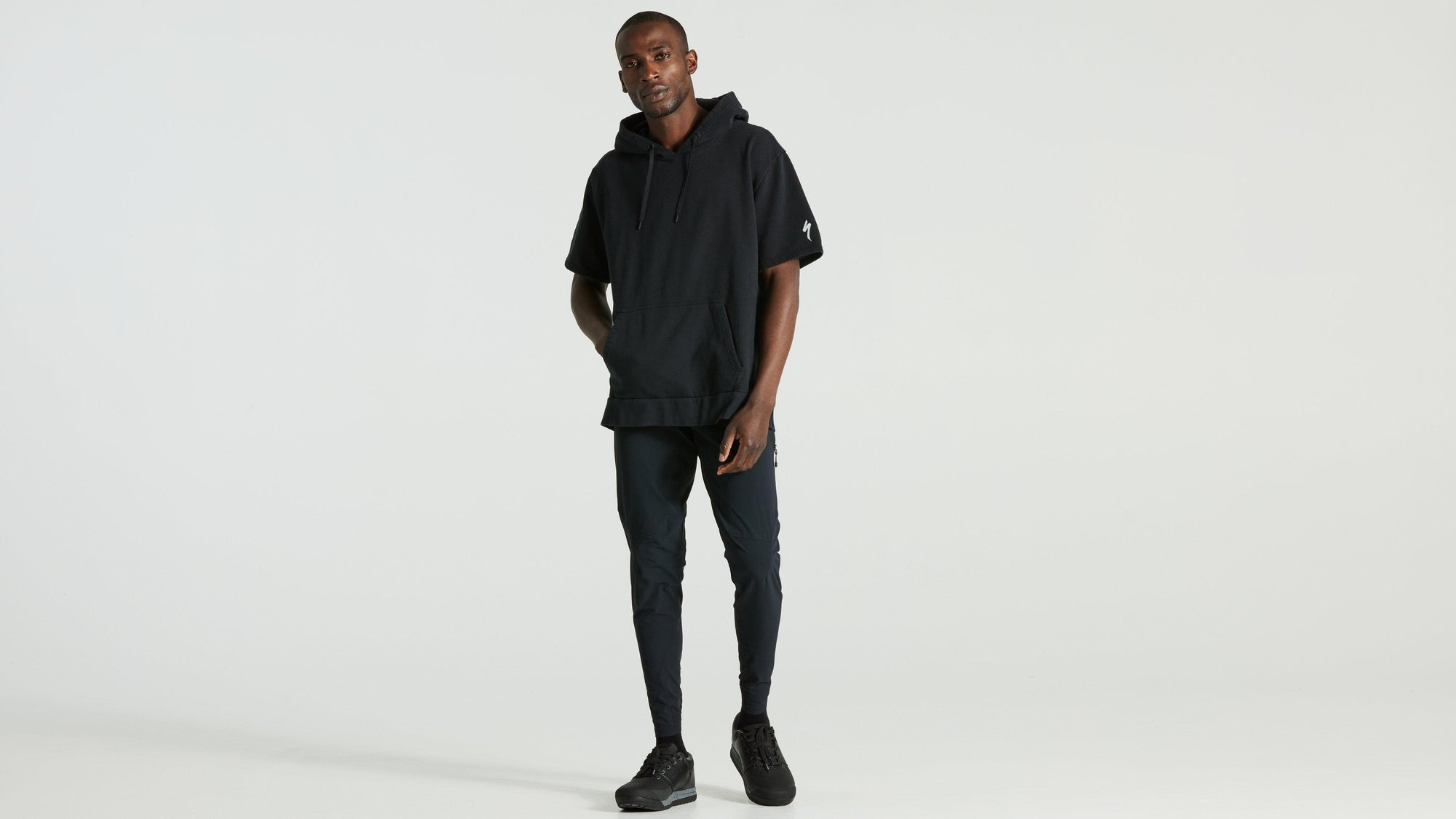 Specialized Men's Legacy Short Sleeve Hoodie - Black
