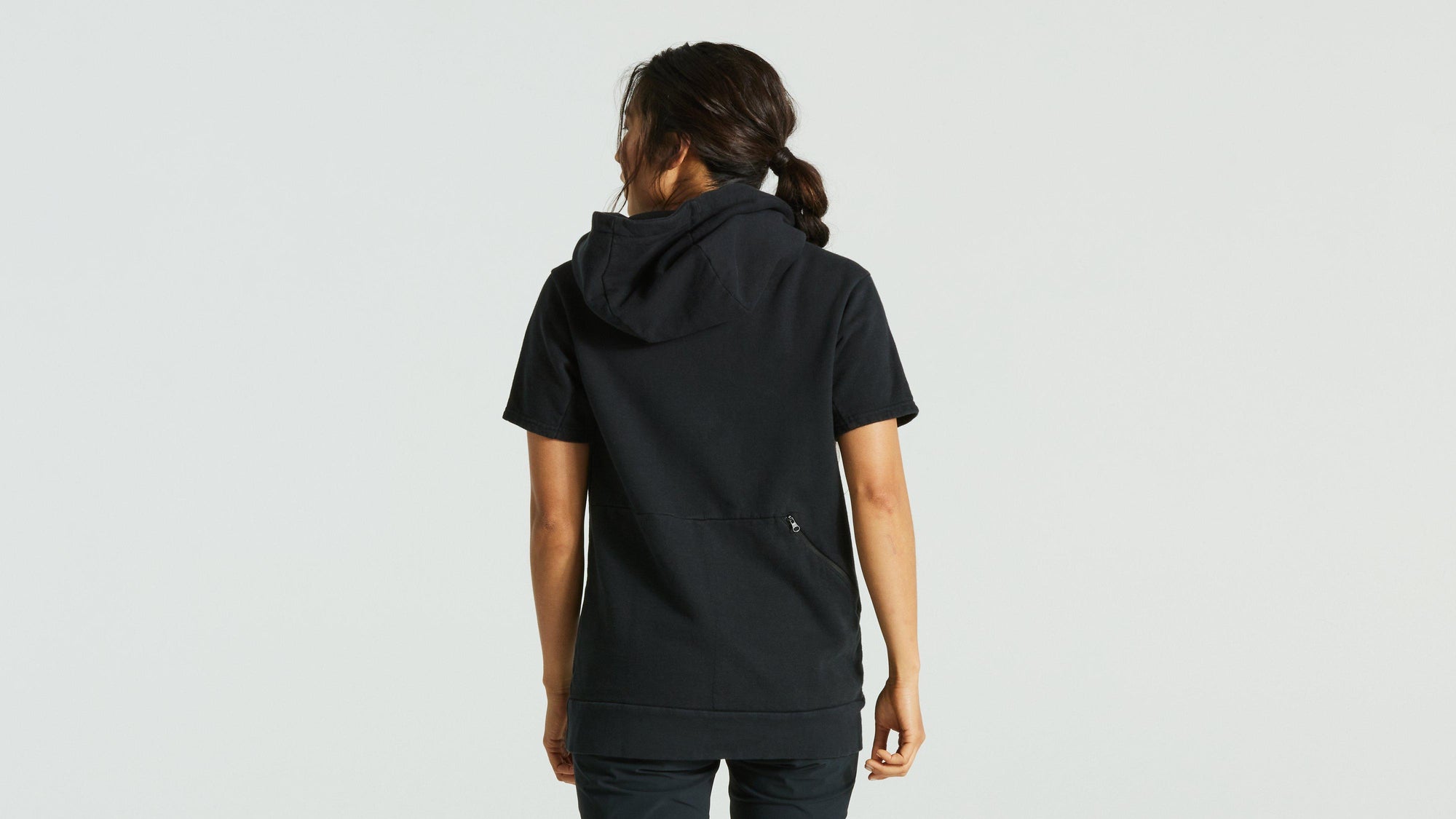 Specialized Women's Legacy Short Sleeve Hoodie - Black