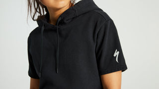 Specialized Women's Legacy Short Sleeve Hoodie - Black