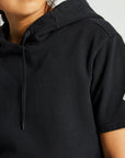 Specialized Women's Legacy Short Sleeve Hoodie - Black