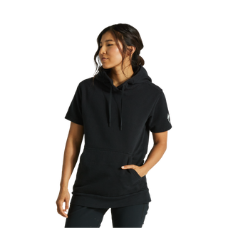 Specialized Women's Legacy Short Sleeve Hoodie - Black