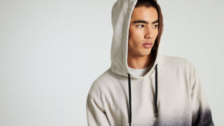 Specialized Men's Legacy Spray Pull-Over Hoodie - Dove Grey