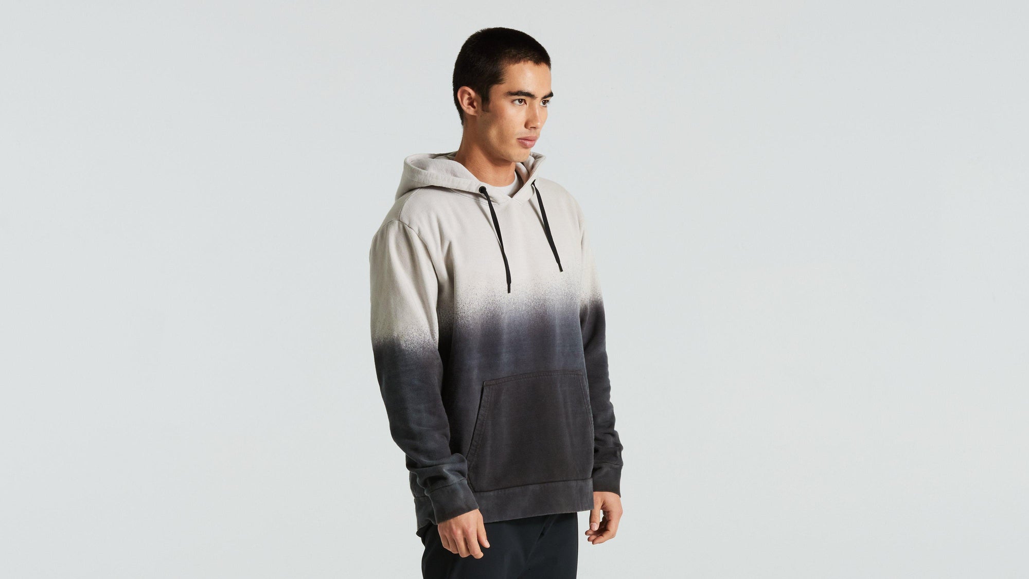 Specialized Men's Legacy Spray Pull-Over Hoodie - Dove Grey