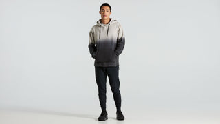 Specialized Men's Legacy Spray Pull-Over Hoodie - Dove Grey