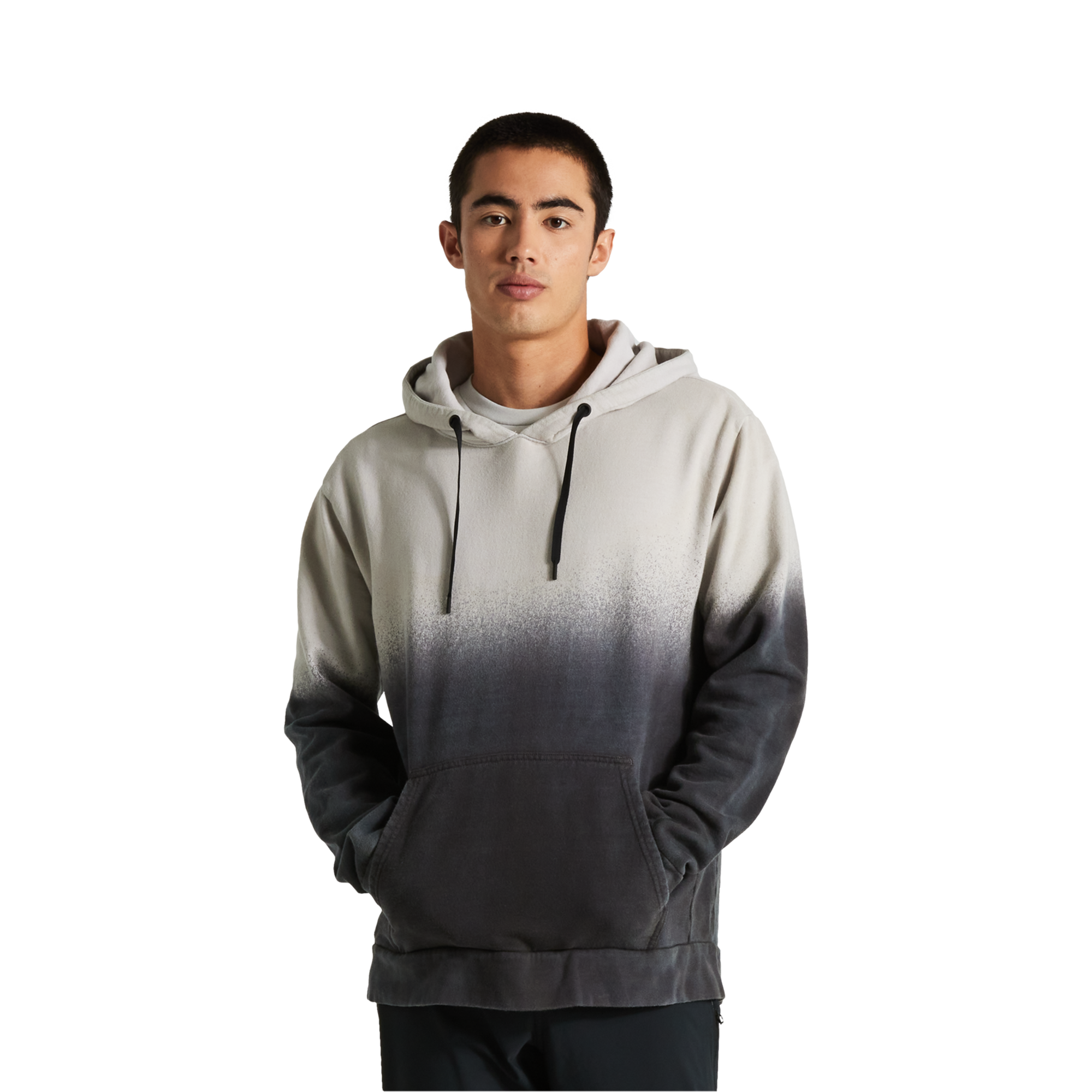 Specialized Men's Legacy Spray Pull-Over Hoodie - Dove Grey