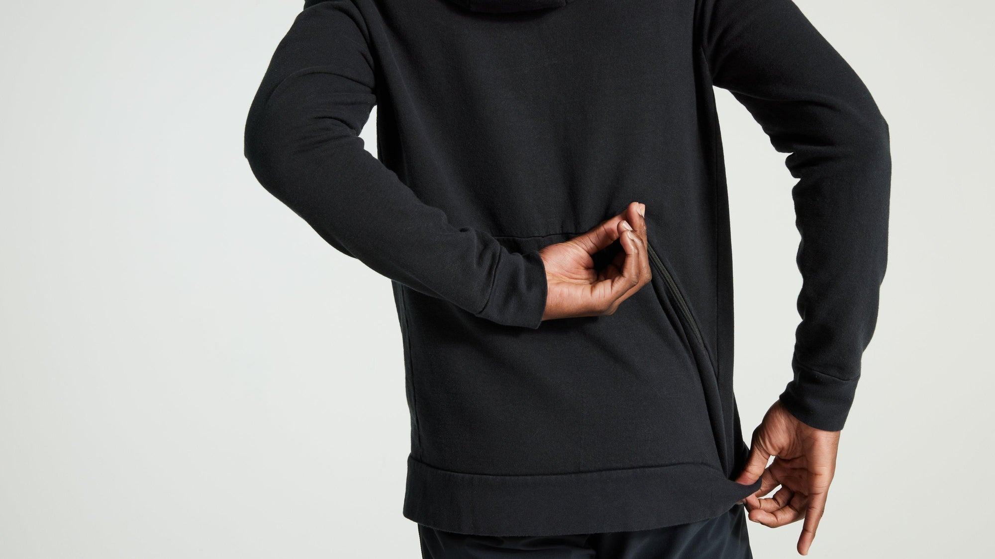Specialized Men's Legacy Wordmark Zip-Up Hoodie - Black