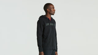 Specialized Men's Legacy Wordmark Zip-Up Hoodie - Black