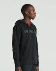 Specialized Men's Legacy Wordmark Zip-Up Hoodie - Black