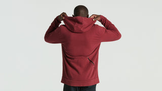 Specialized Men's Legacy Wordmark Zip-Up Hoodie - Maroon