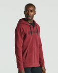 Specialized Men's Legacy Wordmark Zip-Up Hoodie - Maroon