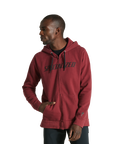 Specialized Men's Legacy Wordmark Zip-Up Hoodie - Maroon