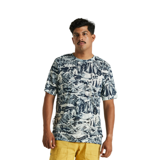 Specialized Men's Fjällräven Wool CaliSwe Short Sleeve Tee - Navy
