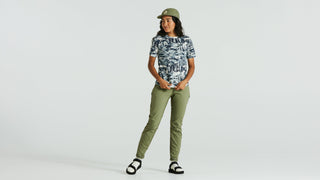 Specialized Women's Fjällräven Wool CaliSwe Short Sleeve Tee - Navy
