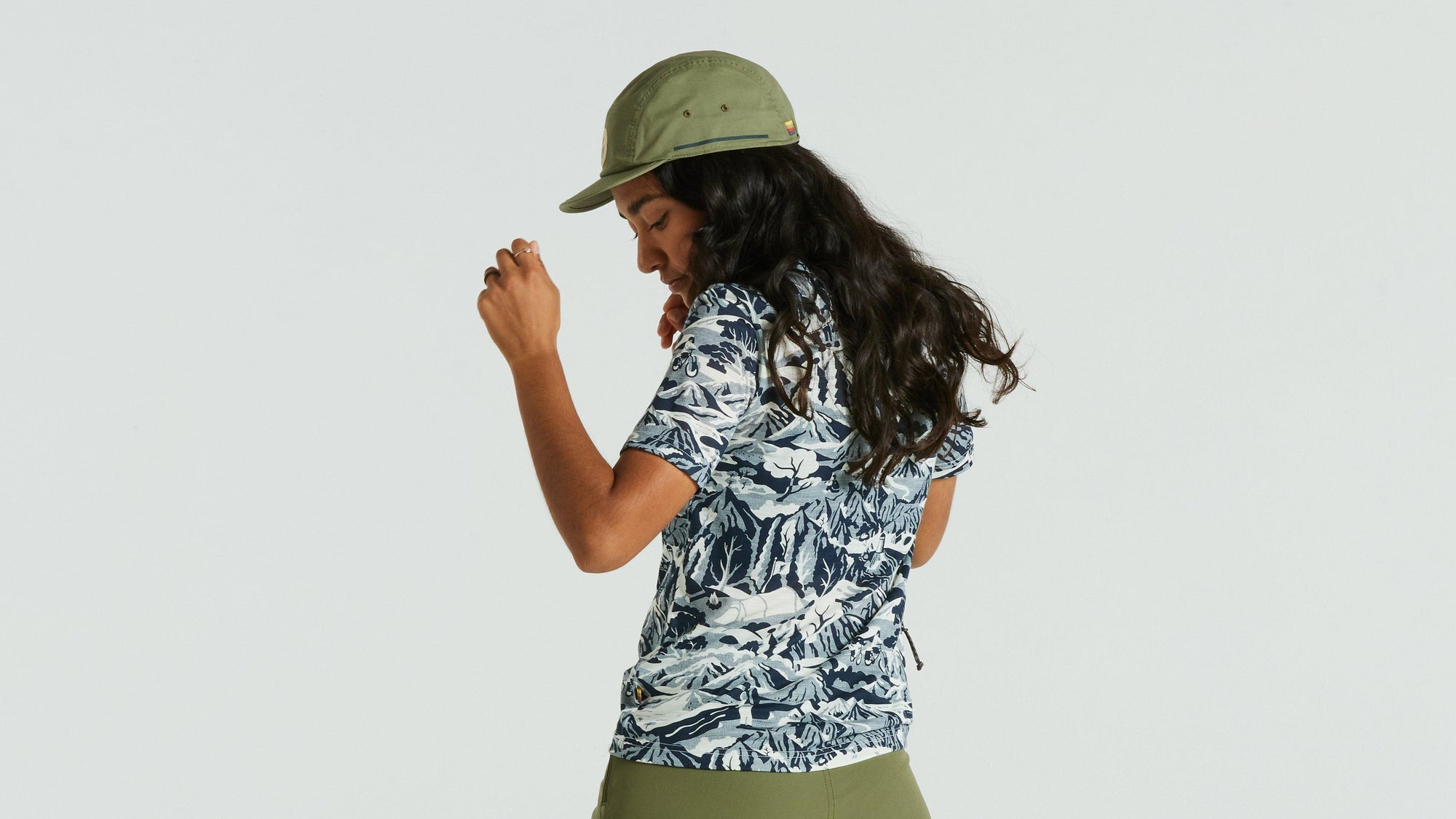 Specialized Women's Fjällräven Wool CaliSwe Short Sleeve Tee - Navy