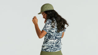 Specialized Women's Fjällräven Wool CaliSwe Short Sleeve Tee - Navy