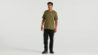 Specialized Men's Fjällräven Wool Short Sleeve Tee - Green