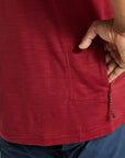 Specialized Men's Fjällräven Wool Short Sleeve Tee - Pomegranate Red