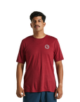 Specialized Men's Fjällräven Wool Short Sleeve Tee - Pomegranate Red