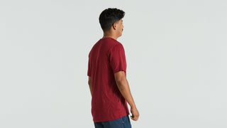 Specialized Men's Fjällräven Wool Short Sleeve Tee - Pomegranate Red