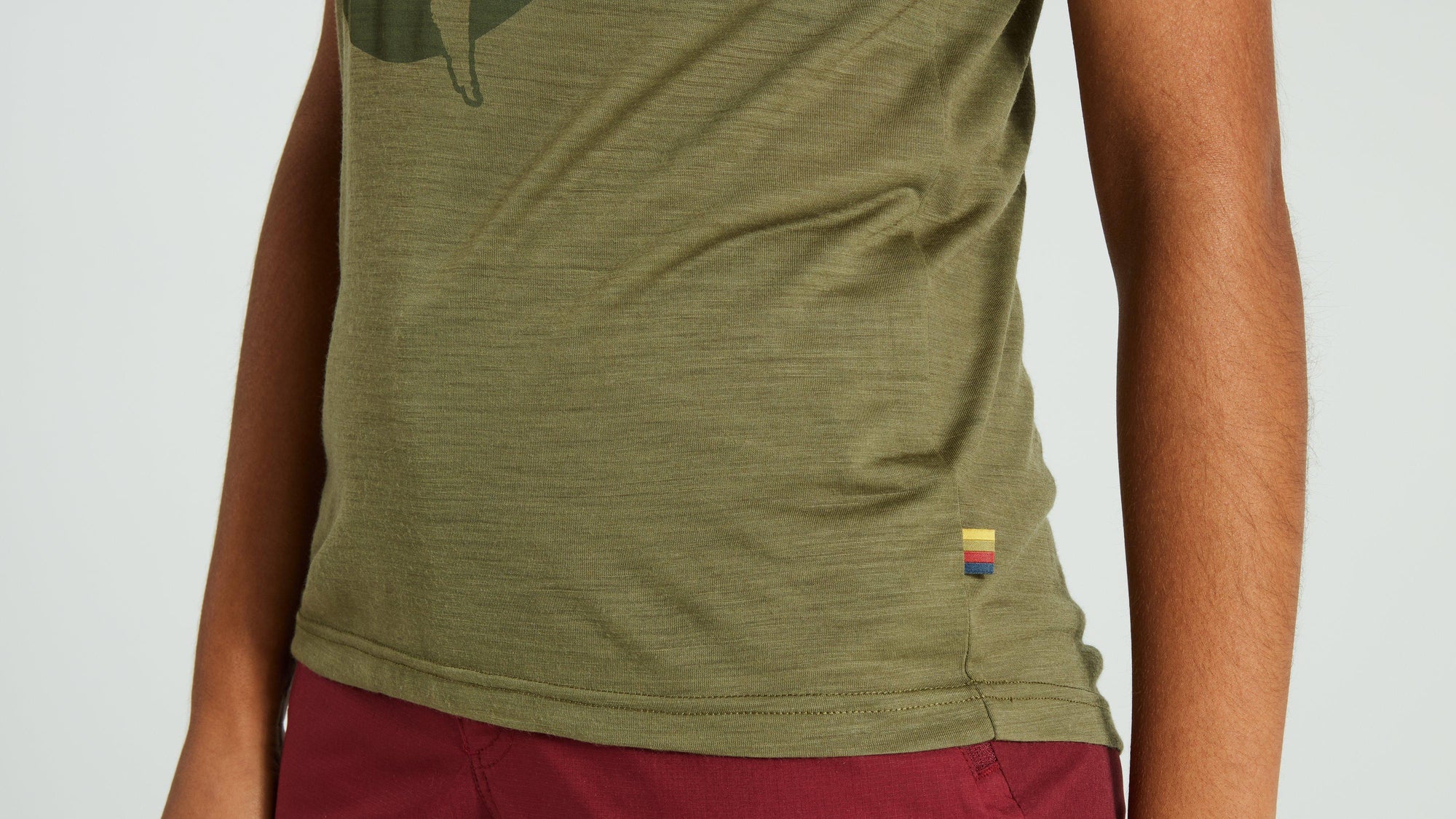 Specialized Women's Fjällräven Wool Short Sleeve Tee - Green