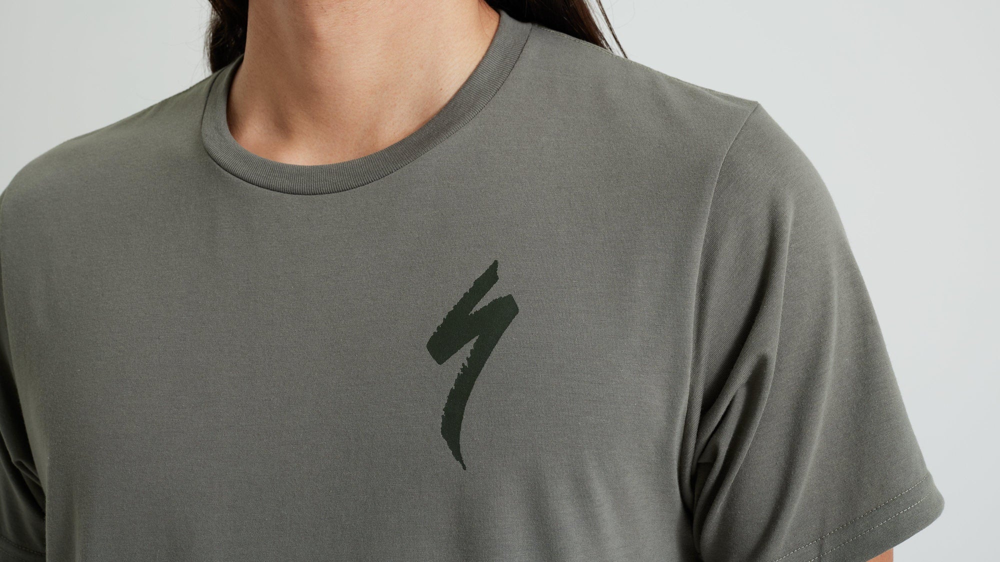 Specialized Men's S-Logo Short Sleeve T-Shirt - Oak Green