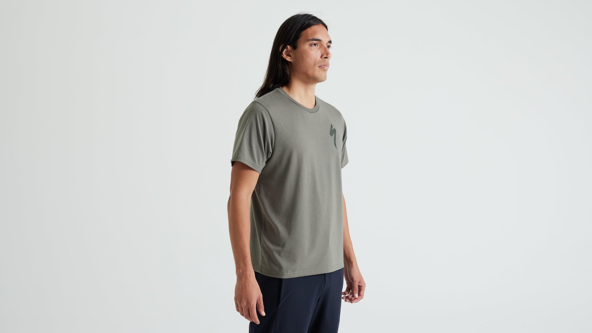 Specialized Men's S-Logo Short Sleeve T-Shirt - Oak Green