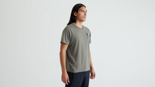 Specialized Men's S-Logo Short Sleeve T-Shirt - Oak Green