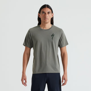 Specialized Men's S-Logo Short Sleeve T-Shirt - Oak Green