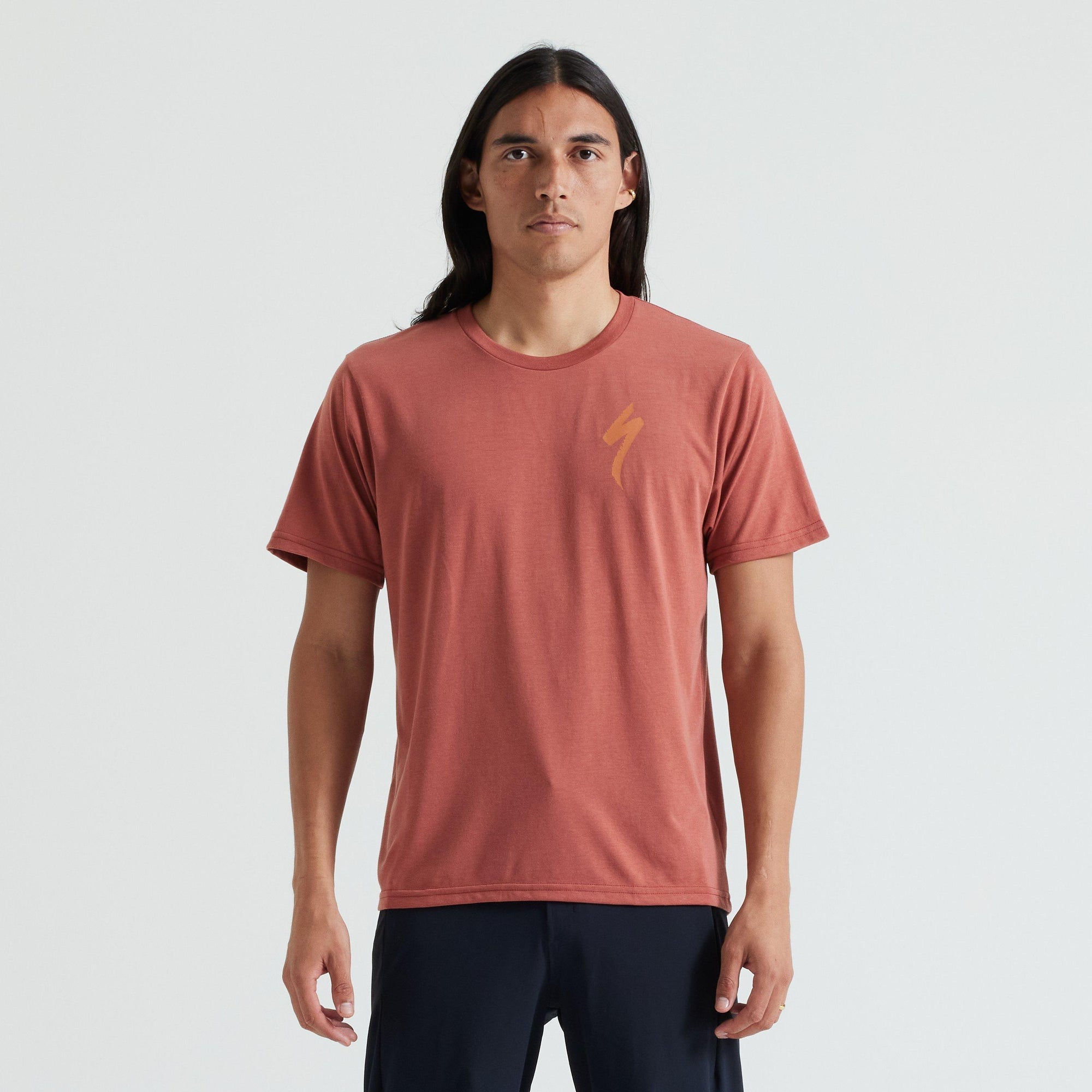 Specialized Men's S-Logo Short Sleeve T-Shirt - Terra Cotta