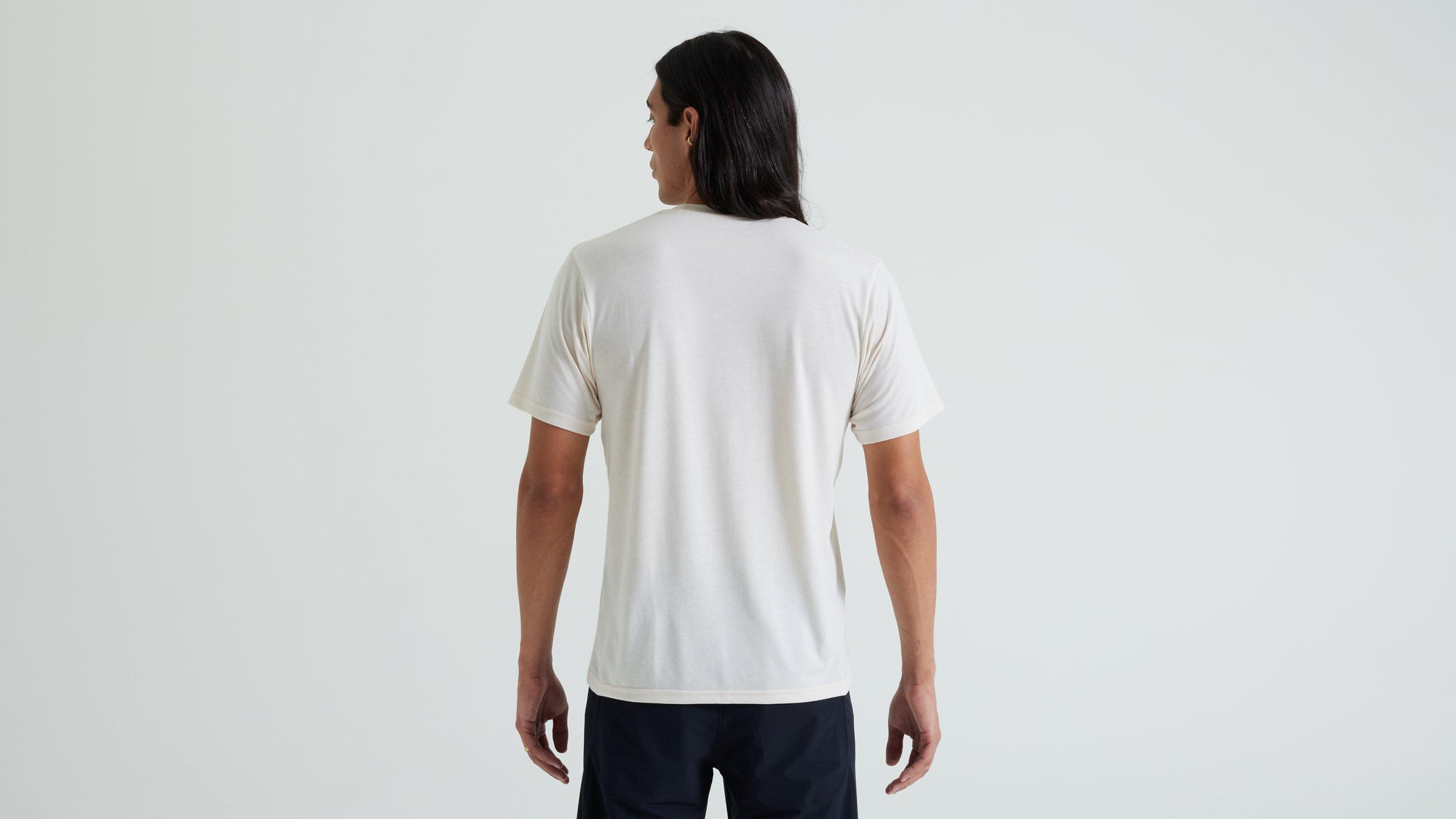 Specialized Men's Wordmark Short Sleeve T-Shirt - Birch White