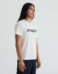 Specialized Men's Wordmark Short Sleeve T-Shirt - Birch White