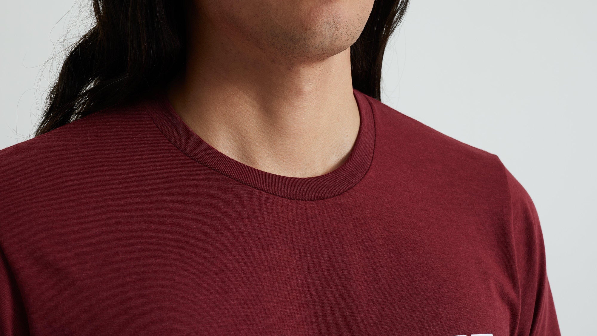 Specialized Men's Wordmark Short Sleeve T-Shirt - Garnet Red